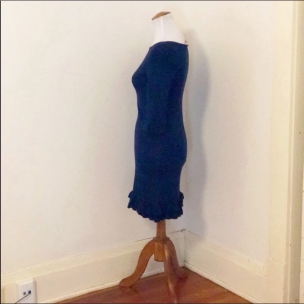 Lily Pulitzer navy blue Helena sweater dress Xs - Picture 6 of 7